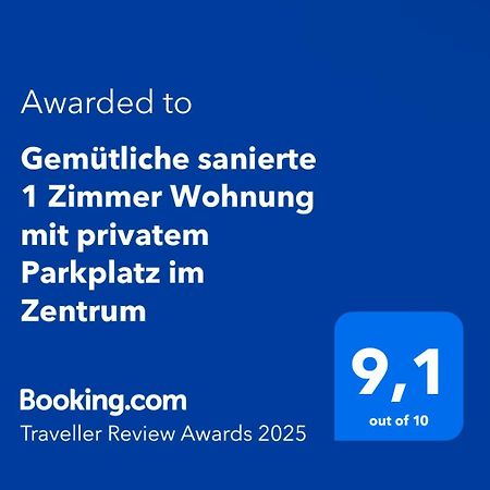 Gemuetliche Sanierte 1 Zimmer Wohnung Mit Privatem Parkplatz Im Zentrum 킬 외부 사진